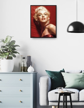 Cuadro decorativo Marilyn Monroe, Cómo casarse con un millonario técnica mixta Cuadros Jr Gente