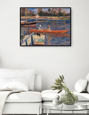 Cuadro decorativo El Sena en Argenteuil (La Seine à Argenteuil) (1888) técnica mixta Cuadros Jr Ríos