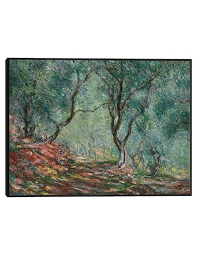 Cuadro decorativo Bosque de oliviers en el jardín Moreno (1884) técnica mixta Cuadros Jr Campos