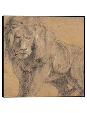 Cuadro decorativo León (c. 1612-1613) técnica mixta Cuadros Jr Bocetos