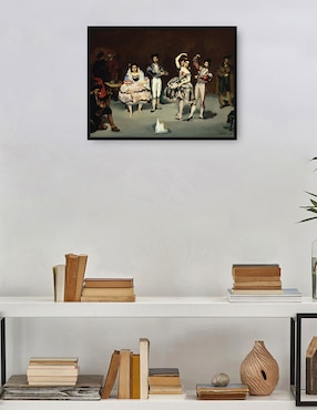 Cuadro decorativo Ballet Español técnica mixta Cuadros Jr Gente