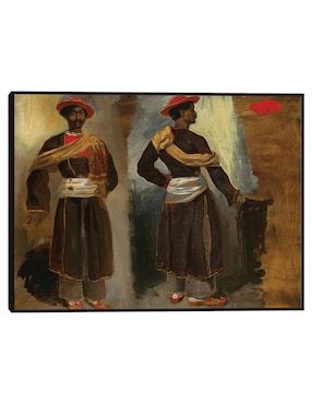 Cuadro decorativo Dos Estudios De Un Indio De Pie De Calcuta C. 1823/1824 técnica mixta Cuadros Jr Obras