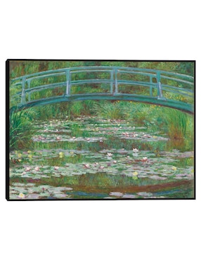 Cuadro decorativo La Pasarela Japonesa, 1899 técnica mixta Cuadros Jr Gente