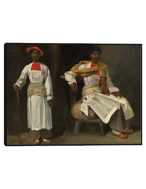 Cuadro decorativo Dos Estudios De Un Indio De Calcuta, Sentado Y De Pie C. 1823/1824 técnica mixta Cuadros Jr Caminos