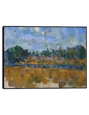 Cuadro decorativo Orillas De Un Río (1904) técnica mixta Cuadros Jr Caminos