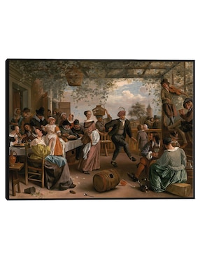 Cuadro decorativo La Pareja De Baile técnica mixta Cuadros Jr Caminos