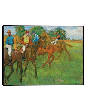 Cuadro decorativo Antes De La Carrera (1887-1889) técnica mixta Cuadros Jr Campos