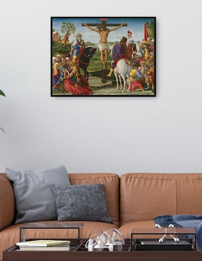 Cuadro decorativo La Crucifixión técnica mixta Cuadros Jr Inspiración