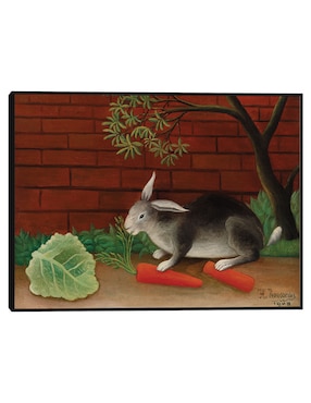 Cuadro decorativo La Comida Del Conejo (Le Repas Du Lapin) (1908) técnica mixta Cuadros Jr Gente