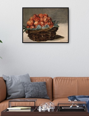 Cuadro decorativo Fresas (Hacia 1882) técnica mixta Cuadros Jr Motañas