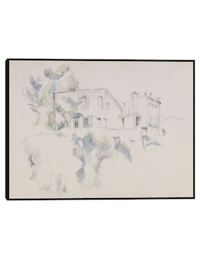 Cuadro decorativo Vista Del Château Noir (Hacia 1887 - 1890) técnica mixta Cuadros Jr Campos