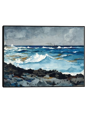 Cuadro decorativo Costa Y Surf, Nassau (1899) técnica mixta Cuadros Jr Bocetos
