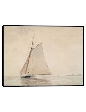 Cuadro decorativo Navegando Frente A Gloucester (Hacia 1880) técnica mixta Cuadros Jr Bocetos
