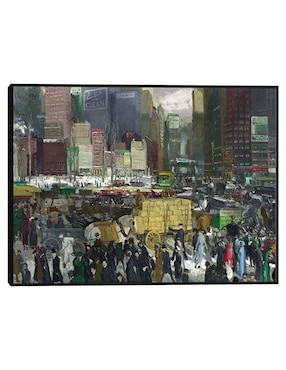 Cuadro decorativo Nueva York técnica mixta Cuadros Jr Navegación