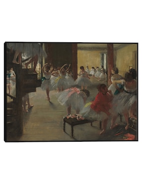 Cuadro decorativo La Clase De Baile, C. 1873 técnica mixta Cuadros Jr Obras