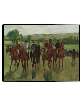Cuadro decorativo Los Jinetes (C.1885) técnica mixta Cuadros Jr Danza