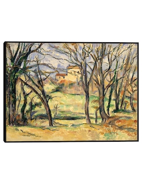Cuadro decorativo Árboles Y Casas Cerca Del Jas De Bouffan (1885-1886) técnica mixta Cuadros Jr Obras