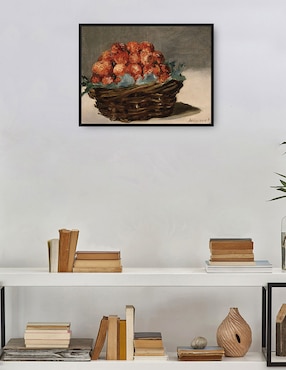Cuadro decorativo Fresas (Hacia 1882) técnica mixta Cuadros Jr Motañas