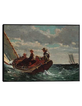 Cuadro decorativo Breezing Up (Una Venida Favorable) (1873-1876) técnica mixta Cuadros Jr Obras