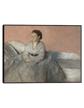 Cuadro decorativo Señora René De Gas, 1872/1873 técnica mixta Cuadros Jr Campos