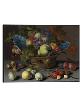 Cuadro decorativo Cesta De Frutas, C. 1622 técnica mixta Cuadros Jr Gente