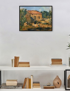 Cuadro decorativo Casa Abandonada Cerca De Aix-En-Provence (1885-1887) técnica mixta Cuadros Jr Obras