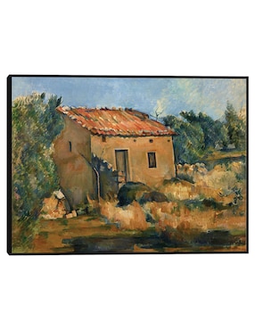 Cuadro decorativo Casa Abandonada Cerca De Aix-En-Provence (1885-1887) técnica mixta Cuadros Jr Obras