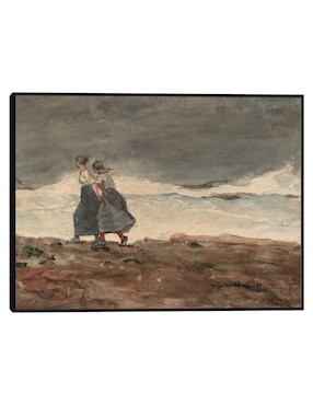 Cuadro decorativo Recolectores De Bayas (1873) técnica mixta Cuadros Jr Campos