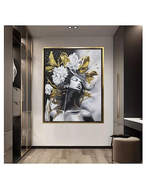 Pintura Blooming Beauty Iii técnica acrílico Lune Art Gallery Arquitectura