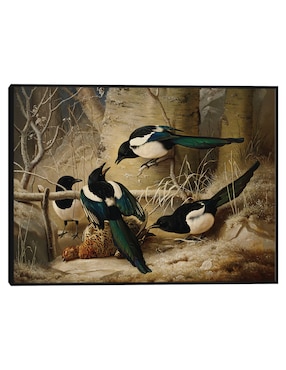 Cuadro decorativo Kaksi Haahkaa (1867) técnica mixta Cuadros Jr Figuras Celestiales