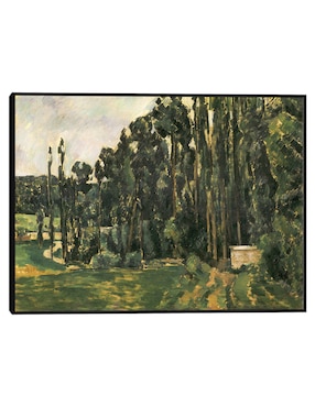 Cuadro decorativo Los Árboles Desnudos En Jas De Bouffan técnica mixta Cuadros Jr Bocetos