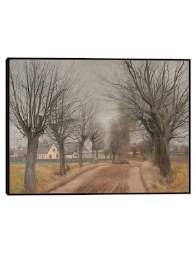 Cuadro decorativo Un Camino Sinuoso (1893) técnica mixta Cuadros Jr Bocetos