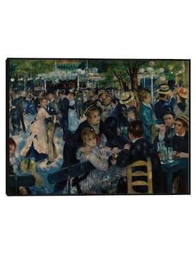 Cuadro decorativo Danza En Le Moulin De La Galette (1876) técnica mixta Cuadros Jr Bosques