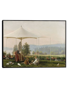 Cuadro decorativo Paisaje Cerca De París (C. 1876) técnica mixta Cuadros Jr Aves Silvestres