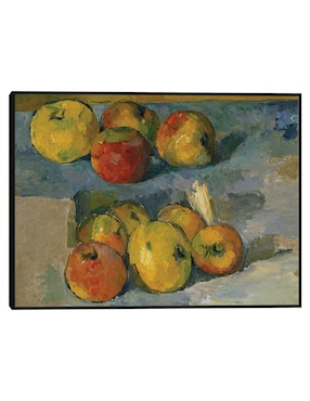 Cuadro decorativo La Cesta De Manzanas (1893) técnica mixta Cuadros Jr Obras