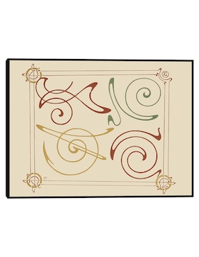 Cuadro decorativo Fleurs Dans Un Vase Rouge (Hacia 1880-81) técnica mixta Cuadros Jr Bocetos