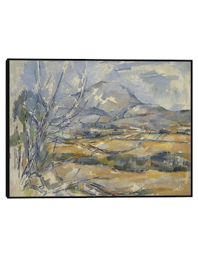 Cuadro decorativo Castillo Negro Y Mont Sainte-Victoire, C. 1890-1895 técnica mixta Cuadros Jr Navegación
