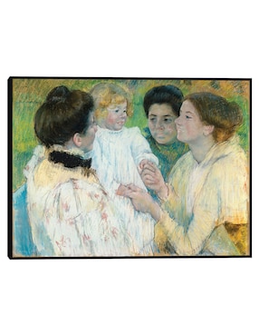 Cuadro decorativo El Camino (1871) técnica mixta Cuadros Jr Gente