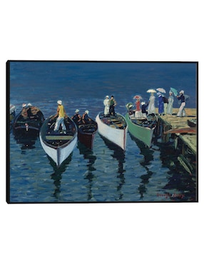 Cuadro decorativo El Burdel (Le Lupanar) (1888) técnica mixta Cuadros Jr Obras