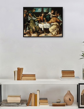Cuadro decorativo Fruta Y Una Jarra Sobre Una Mesa (Hacia 1890) técnica mixta Cuadros Jr Figuras Celestiales