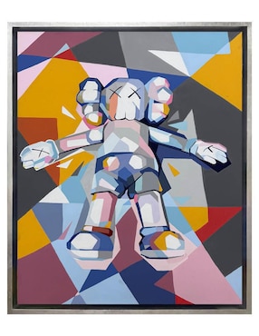 Pintura FallenCaos técnica acrílico Lune Art Gallery