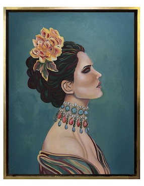 Pintura Carlota técnica acrílico Lune Art Gallery