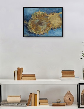 Cuadro decorativo Girasoles (1887) técnica mixta Cuadros Jr Girasoles