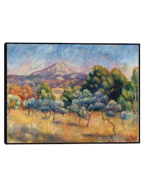 Cuadro decorativo Monte Sainte-Victoire (hacia 1888-1889) técnica mixta Cuadros Jr Campos