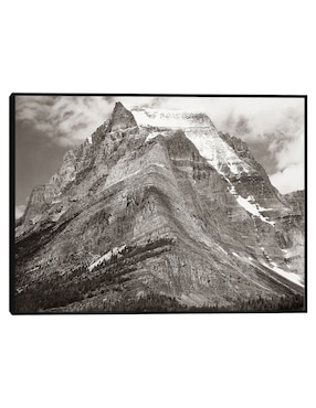 Cuadro decorativo Montaña Going-to-the-Sun, Parque Nacional Glacier, Montana técnica mixta Cuadros Jr Montañas