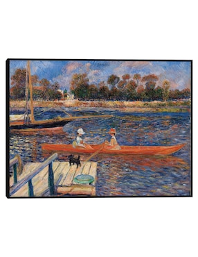 Cuadro decorativo El Sena en Argenteuil (La Seine à Argenteuil) (1888) técnica mixta Cuadros Jr Ríos