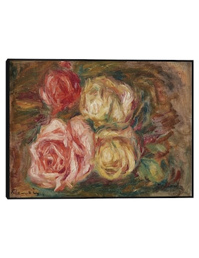 Cuadro decorativo Rosas (1917) técnica mixta Cuadros Jr Floreros