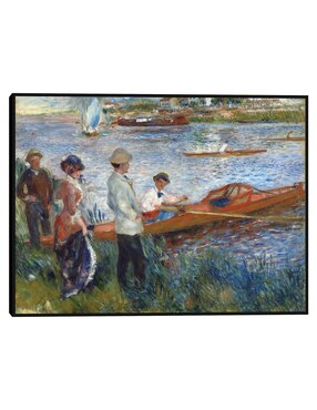 Cuadro decorativo Remeros en Chatou (1879) técnica mixta Cuadros Jr Ríos