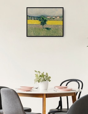 Cuadro decorativo Pradera del Pont D'Argenteuil técnica mixta Cuadros Jr Campos