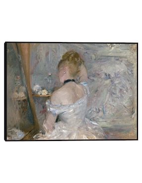Cuadro decorativo Mujer en su baño técnica mixta Cuadros Jr Bocetos